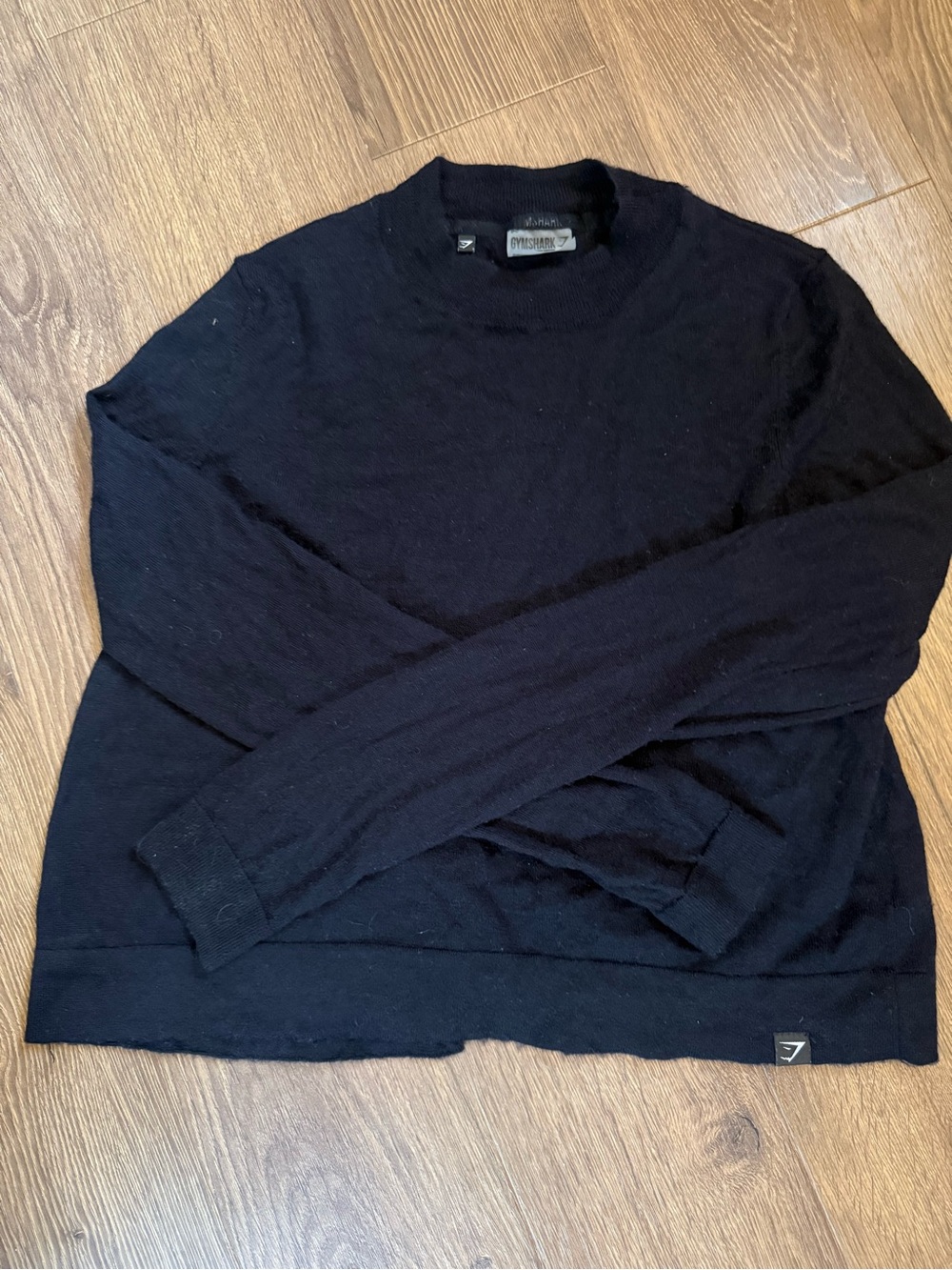 Gymshark Black Crewneck Sweater